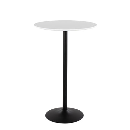 Pebble - Mid Century Modern Table Adjusts From Dining To Bar