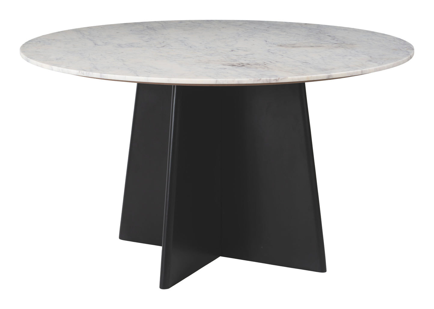 Strela - Dining Table - White & Black