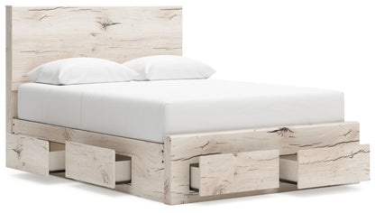 Lawroy - Panel Bed With Storage