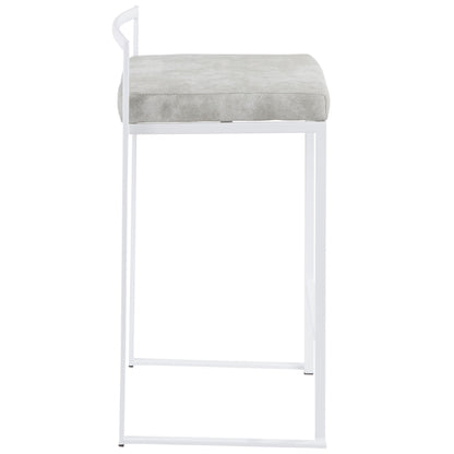 Fuji - Simple Elegance, Contemporary Stackable Counter Stool