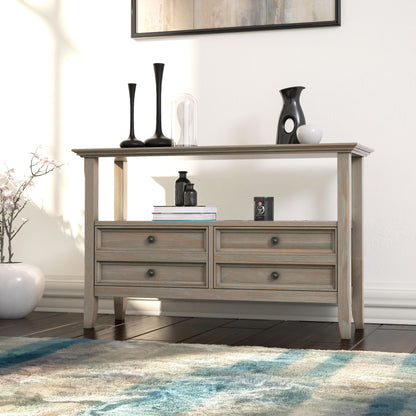 Amherst - Console Sofa Table, Handcrafted