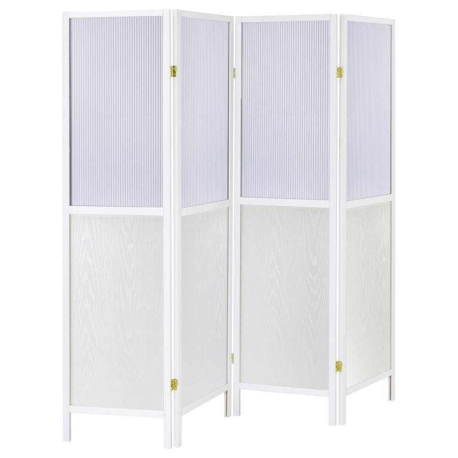 Mattison - 4-Panel Room Divider Folding Shoji Screen