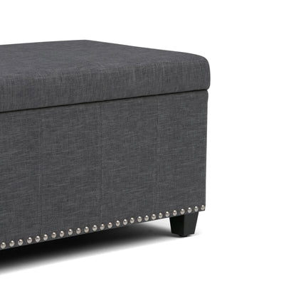 Amelia - Transitional Storage Ottoman Bench