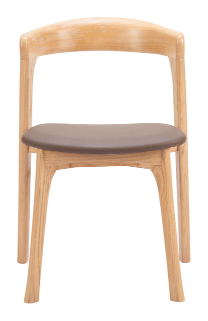 Pioro - Dining Chair (Set of 2) - Brown / Natural