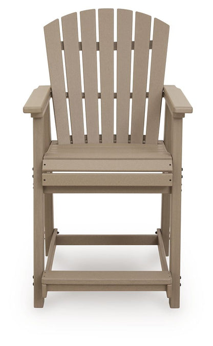Sandy Dune - Barstool (Set of 2) - Medium Brown