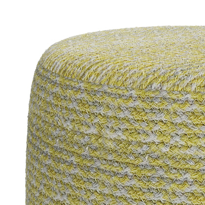 Bayley - Versatile Round Braided Pouf