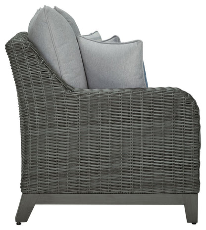 Elite Park - Gray - Sofa with Cushion