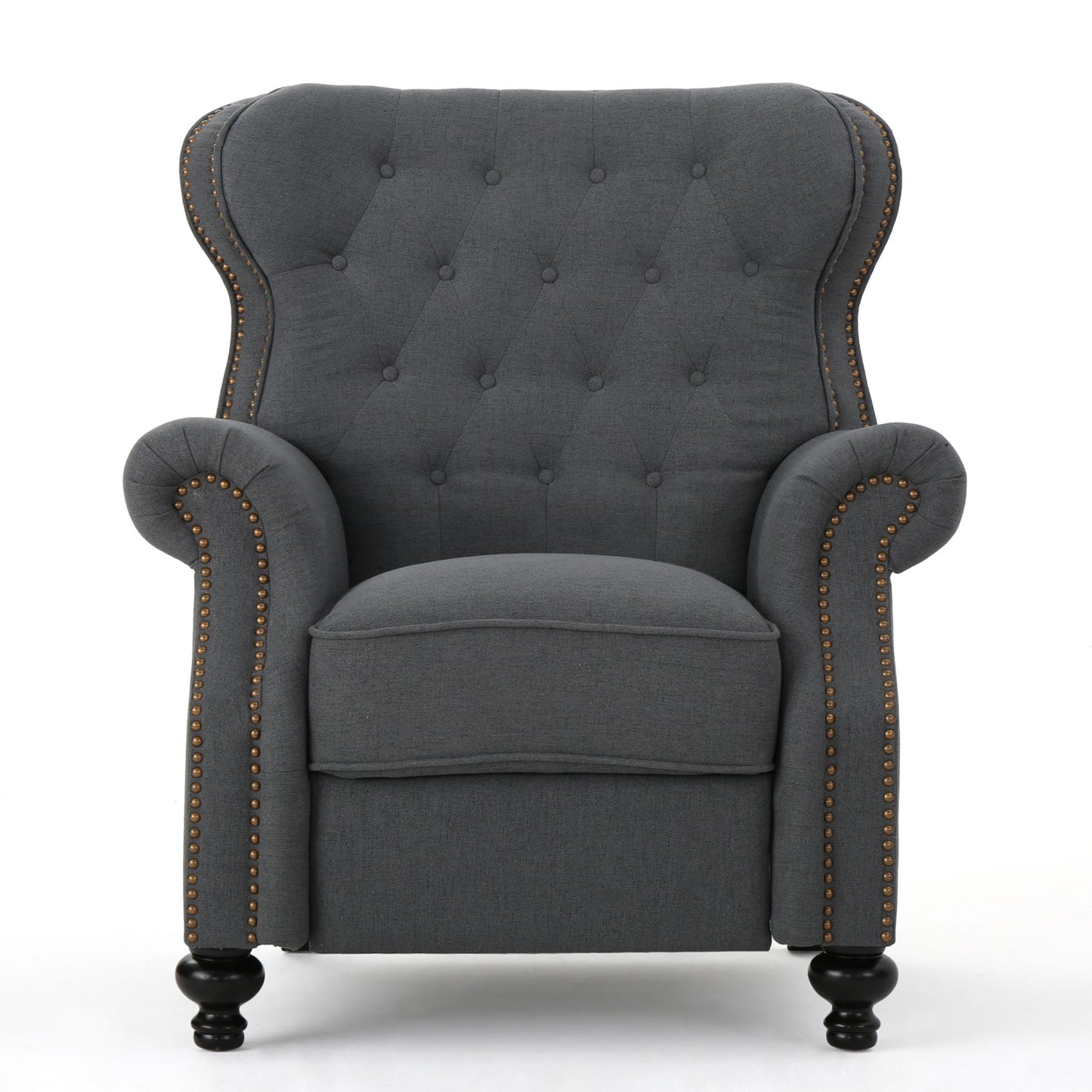 Modern Manual Push Back Recliner Chair