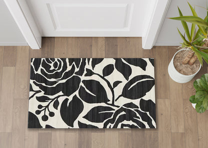 Fenix - Accent Rug - Cream / Dark Gray