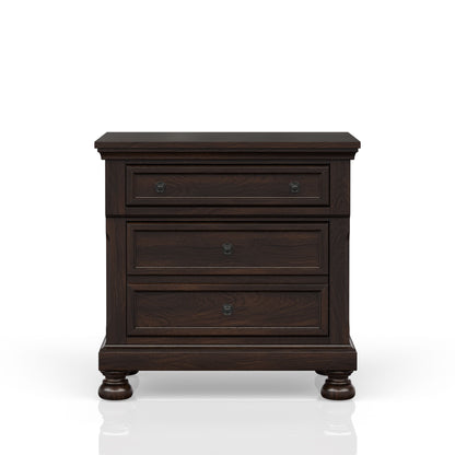 Nightstand Two Drawer - Cherry