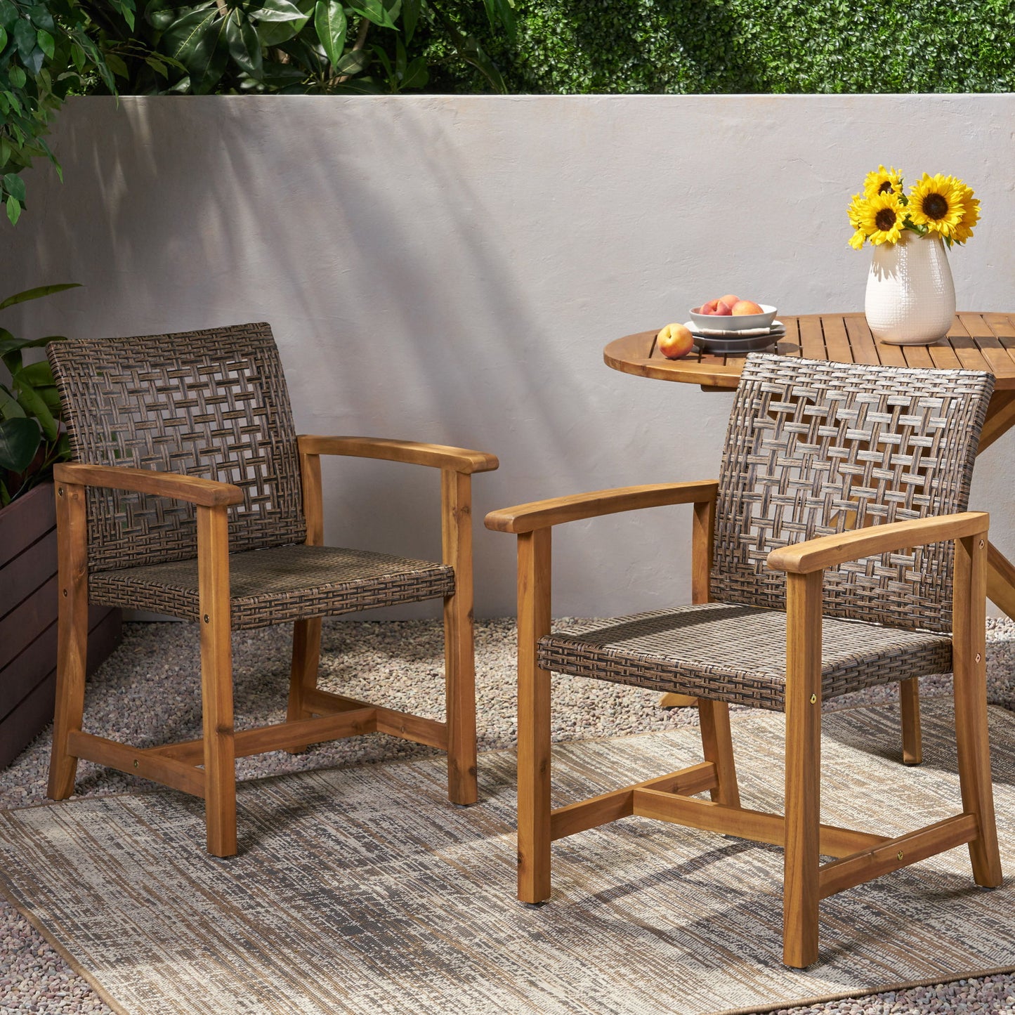 Hampton - Dining Chair (Set of 2) - Brown