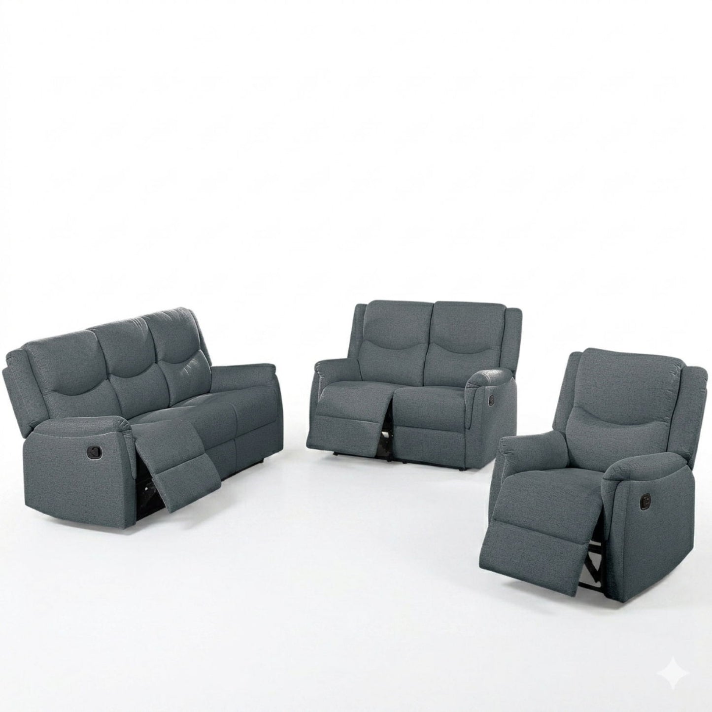 Modern Style Living Room Set, Manual Motion