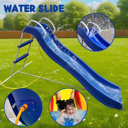 Xsl002 - Slide Indoor Freestanding Playground Equipment - Blue