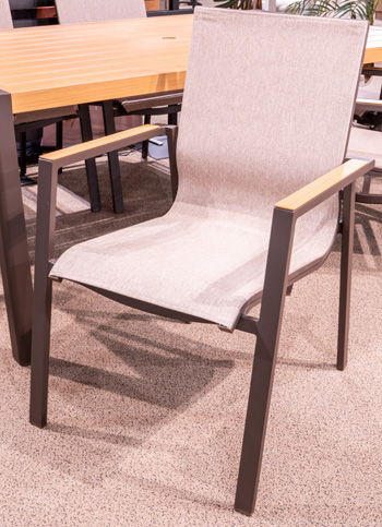 Carlsbad Beach - Sling Arm Chair (Set of 4) - Dark Brown