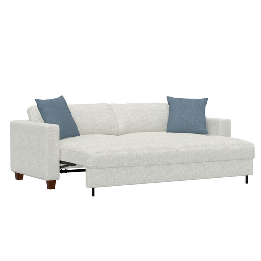 Pop Up Sleeper Sofa For Living Spaces - White