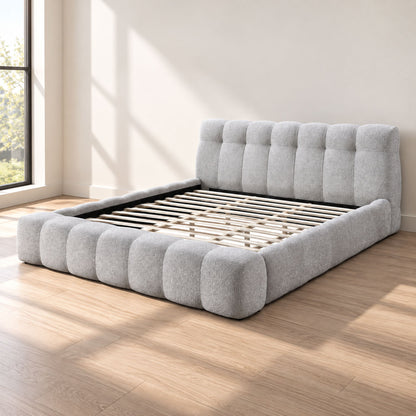 Hannah - Queen Bed - Gray