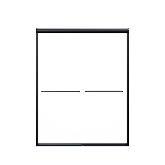 Modern Semi Frameless Double Sliding Shower Door
