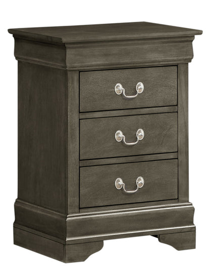 Louis Phillipe - Nightstand - Wood