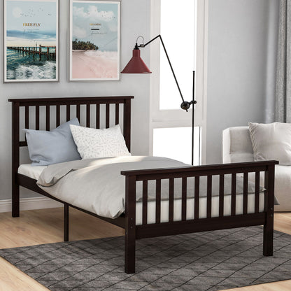 Platform Bed With Headboard And Footboard