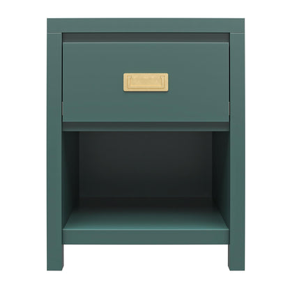 Haven - 1 Drawer Nightstand - Green