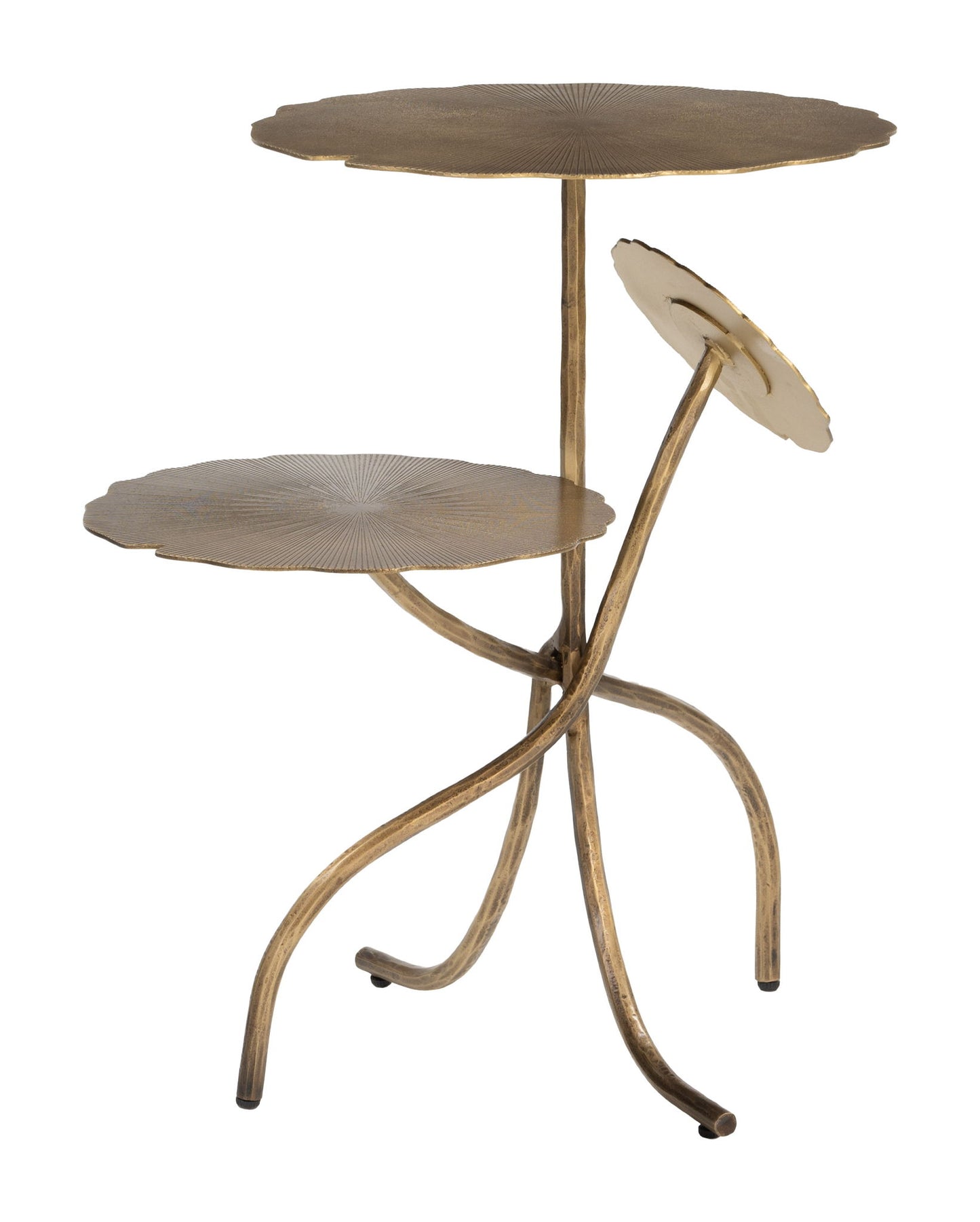 Mavro - Accent Table - Brass