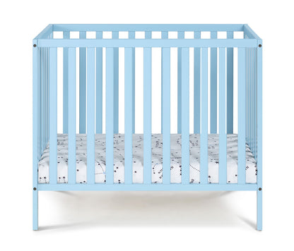 Palmer - 3-in-1 Convertible Mini Crib Baby With Mattress Pad