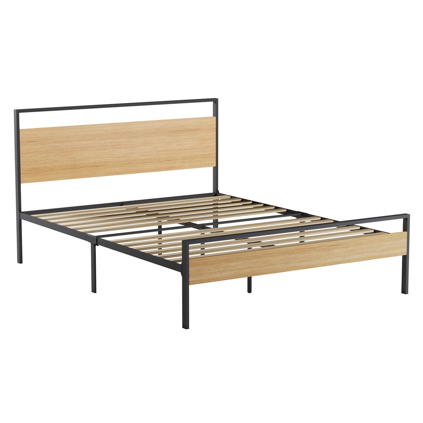 Thompson - Metal and Wood Platform Bed