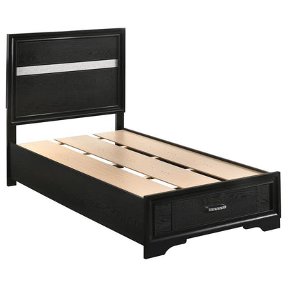 Miranda - Wood Storage Panel Bed