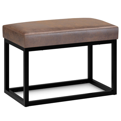 Reynolds - Small Bench - Distressed Chestnut Brown