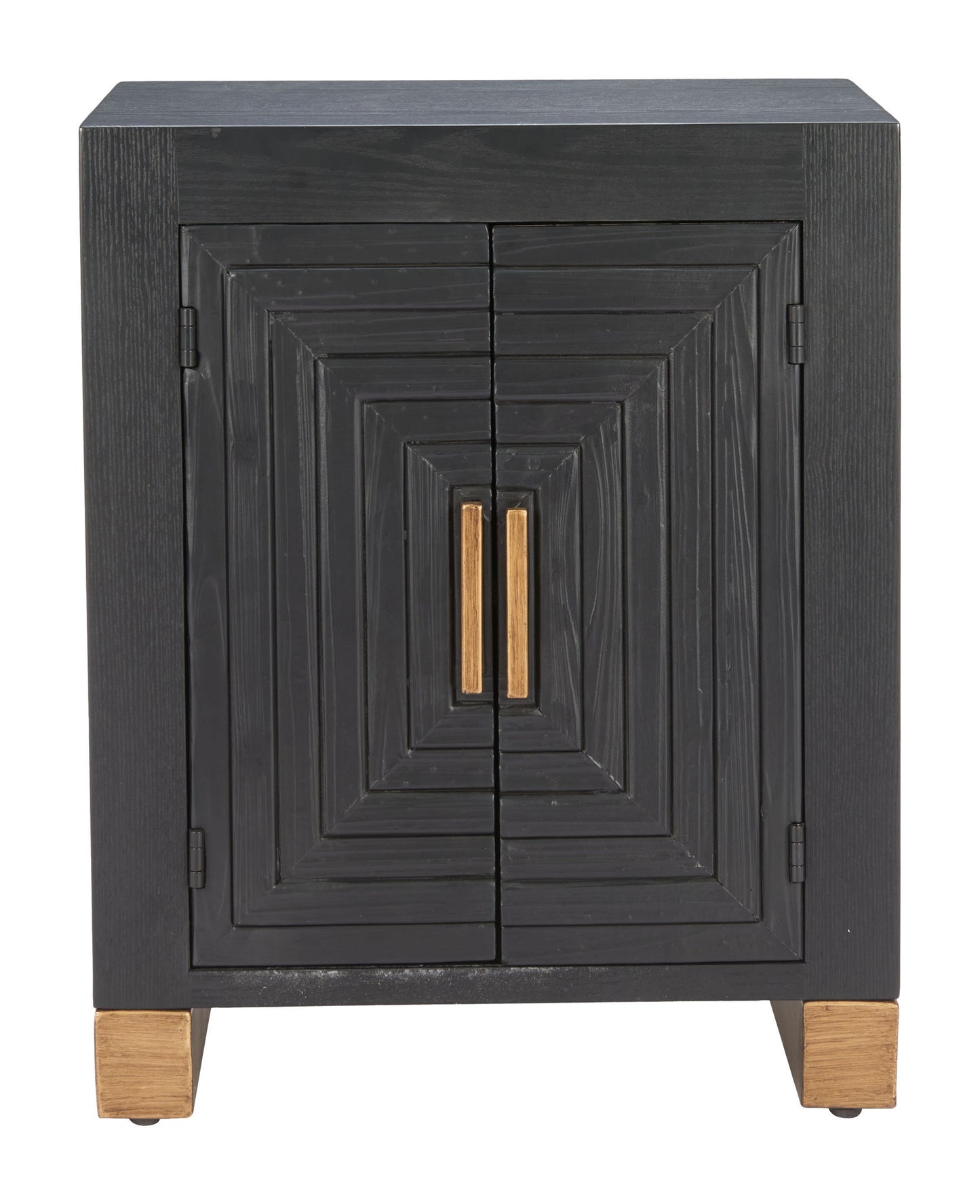 Trazo - Side Table - Black