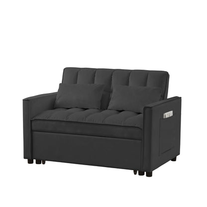 Velvet Loveseat Sofa Bed