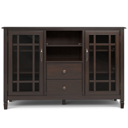 Connaught - Tall TV Stand - Brown