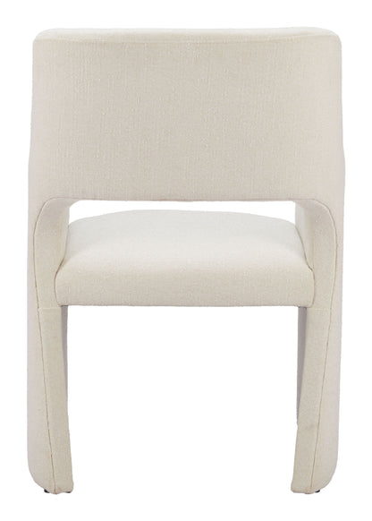 Minet - Dining Chair - Linen White