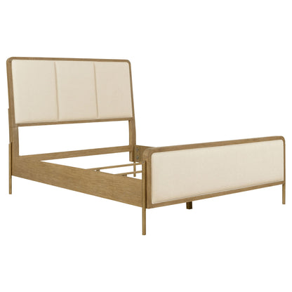 Benson - Eastern King Panel Bed - Sand