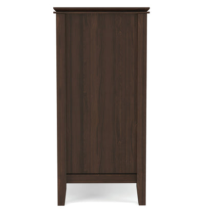 Artisan - Tall TV Media Stand - Natural Aged Brown