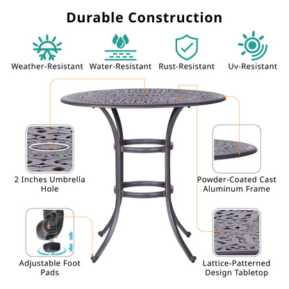 Bar Table - Dark Gray