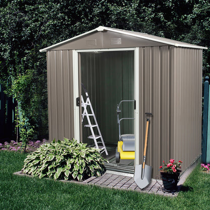 Outdoor Metal Storage Shed