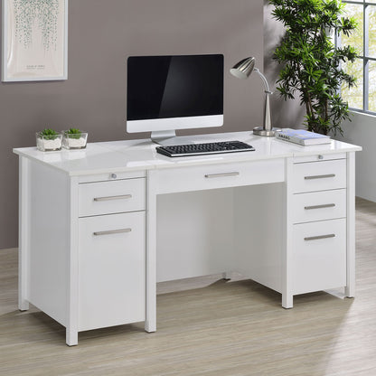 Rayna - 4 Drawer Office Desk With Lift-Top