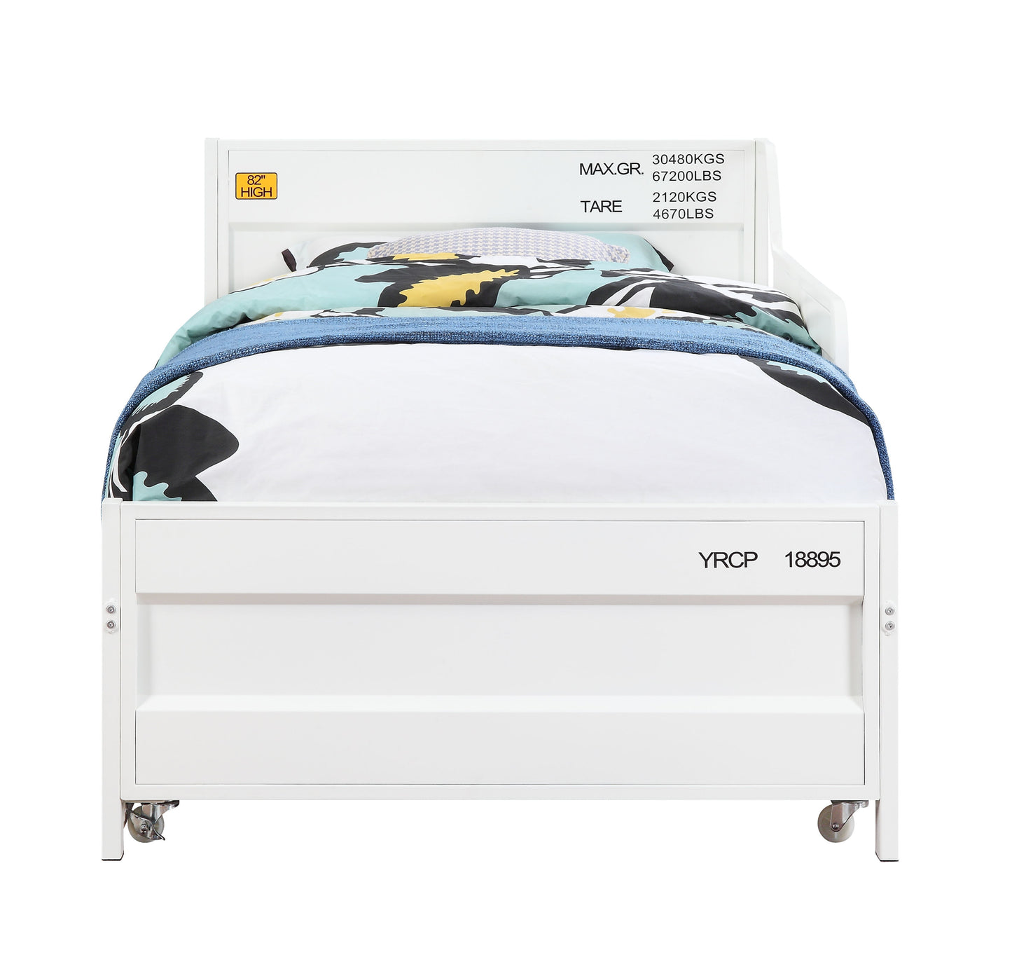 Cargo - Twin Daybed With Trundle - White