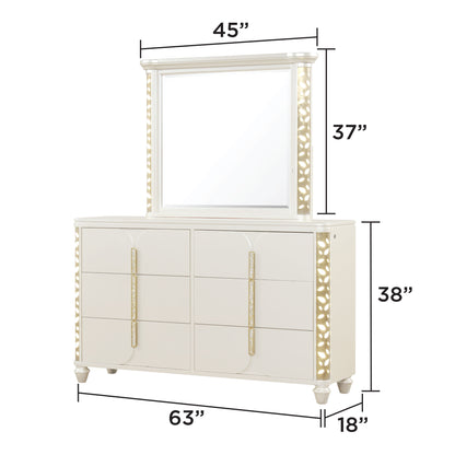 Cinderella - Bedroom Set With LED