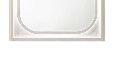 Laveda - Mirror With LED - White