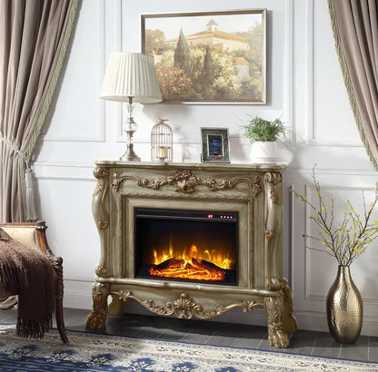 Dresden - Fireplace - Gold Patina