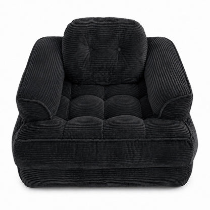 Convertible 2 In 1 Armrest Sofa For Bedroom