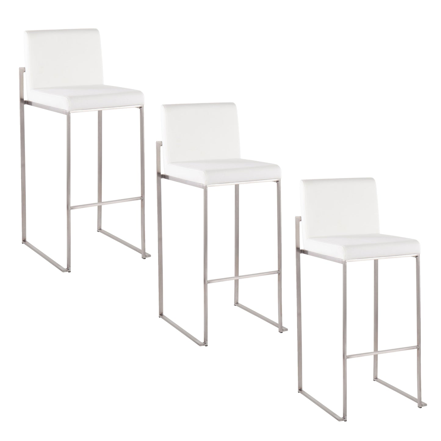 Fuji - Contemporary And Modern Elegance High Back Barstool