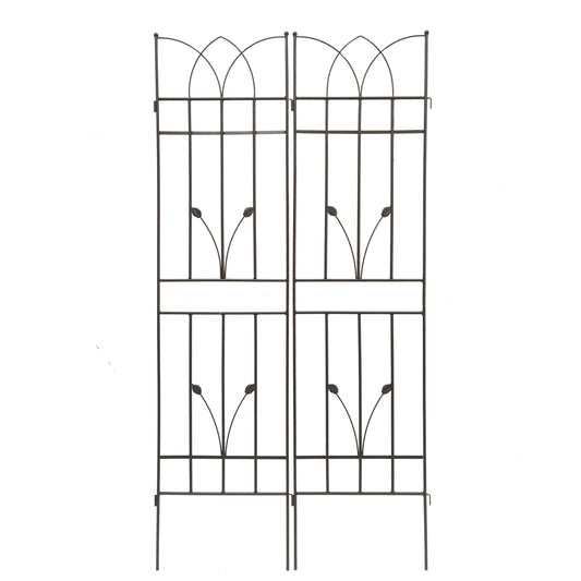 Metal Garden Trellis Rustproof For Climbing Plants Outdoor Flower Support