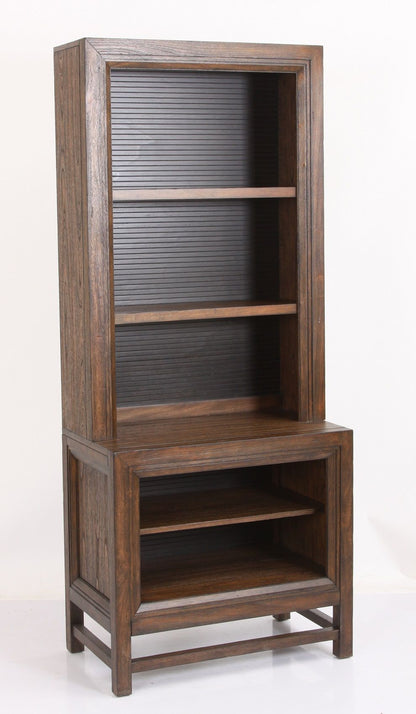 Branson - Bookcase Pier, Two Tone - Brown