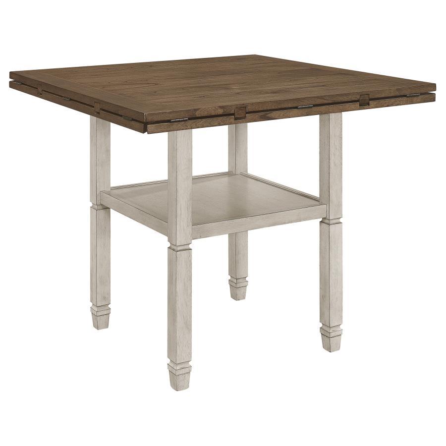 Sarasota - Extension Counter Dining Table - Rustic Cream