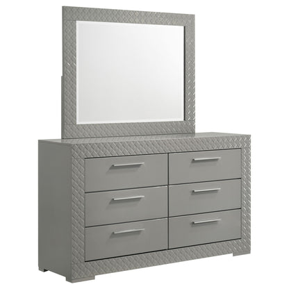 Pierce - 6 Drawer Dresser And Mirror