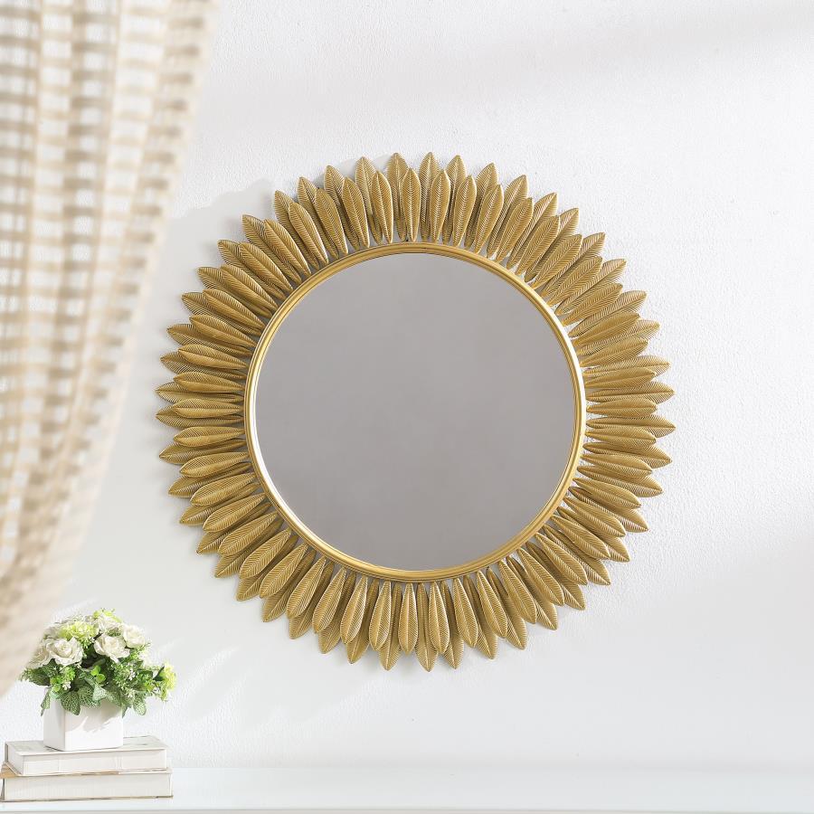 Tuscany - Sunburst Wall Mirror - Gold