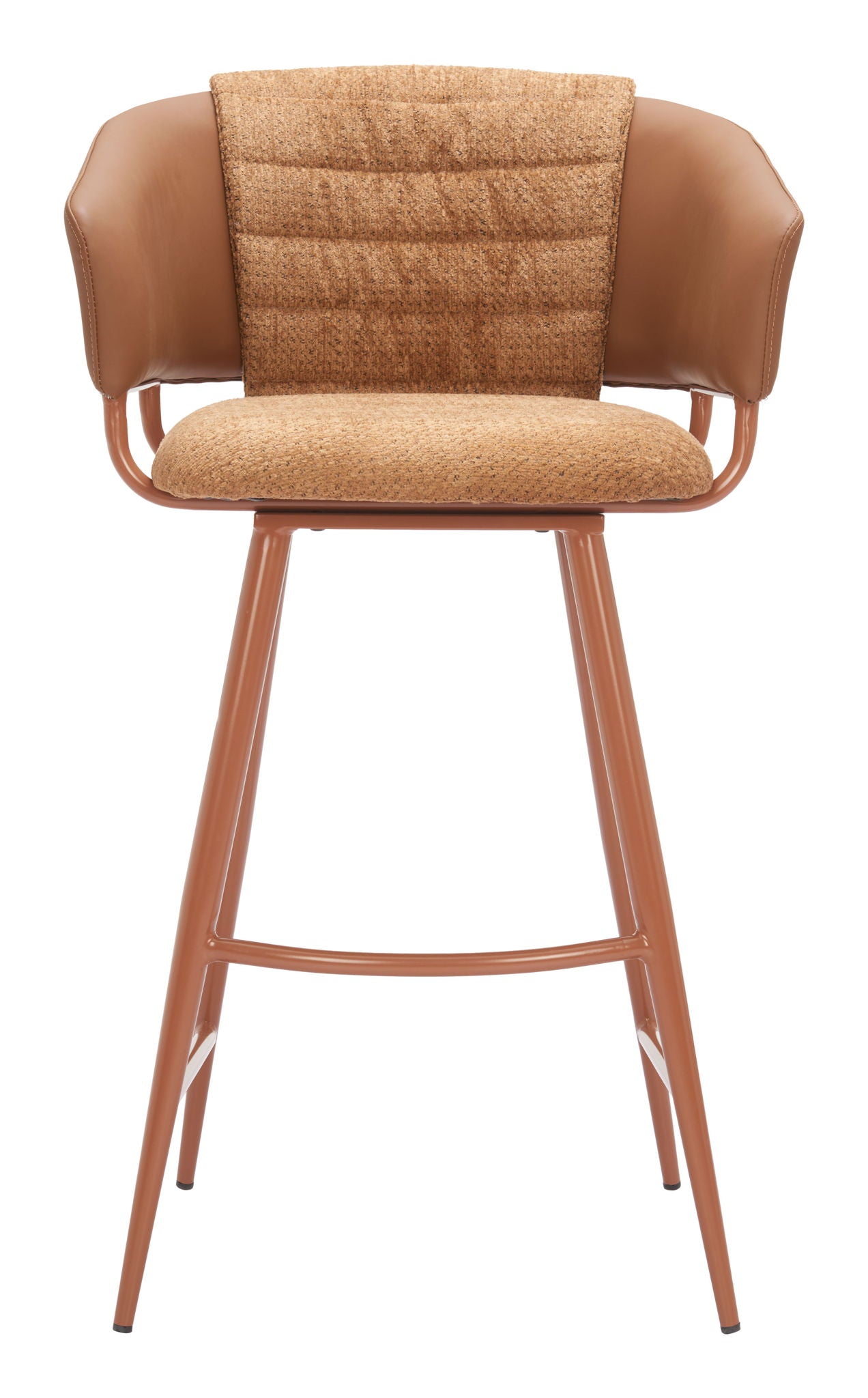 Juno - Barstool (Set of 2) - Brown